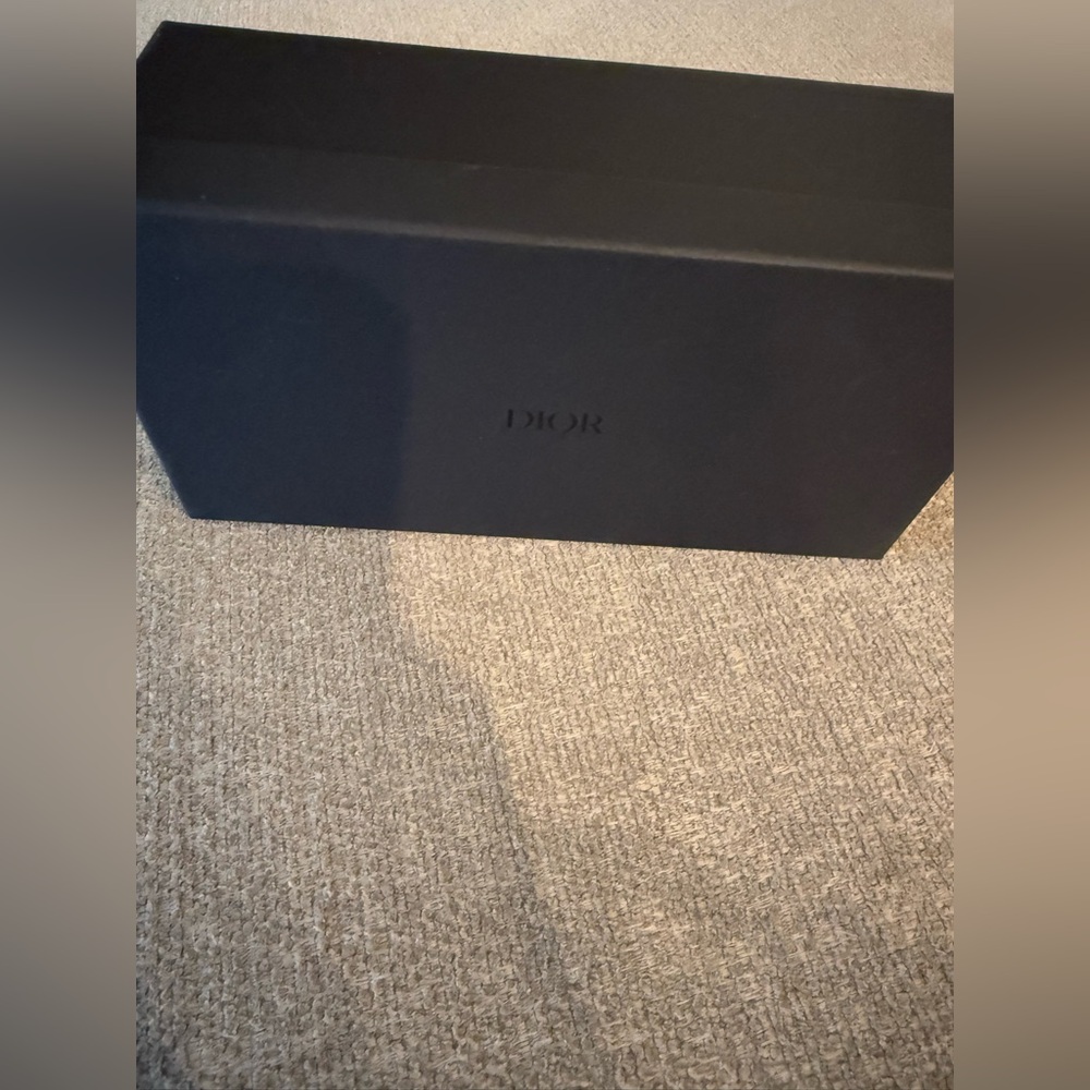 Authentic Dior black small box